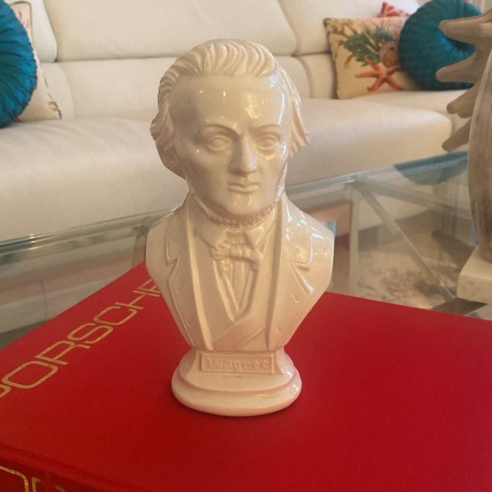Vintage 1974 Arnels Ceramic Statue of Wagner